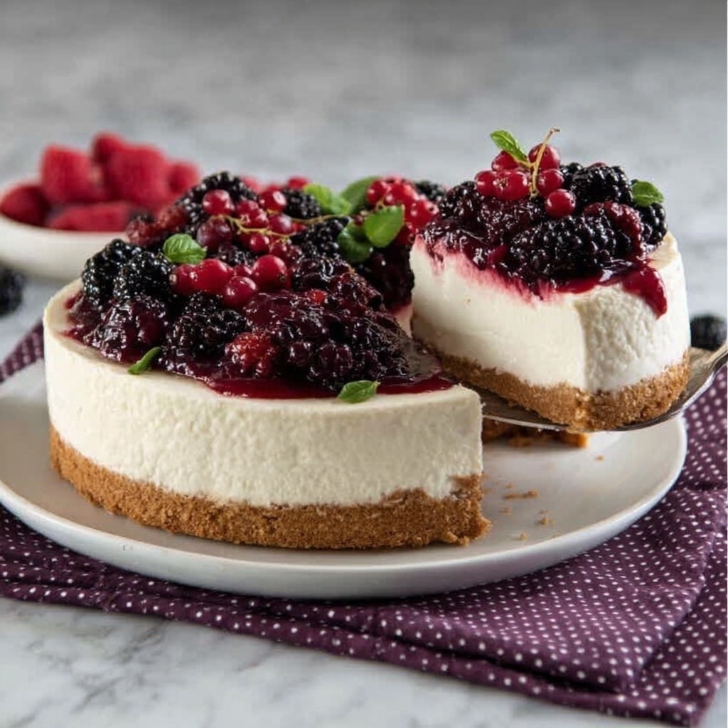 Mixed Fruit Cheesecake Recipe - Recipe Image