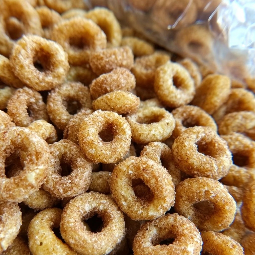 Fried Cheerios Snack with Savory or Sweet Seasoning Recipe - Recipe Image