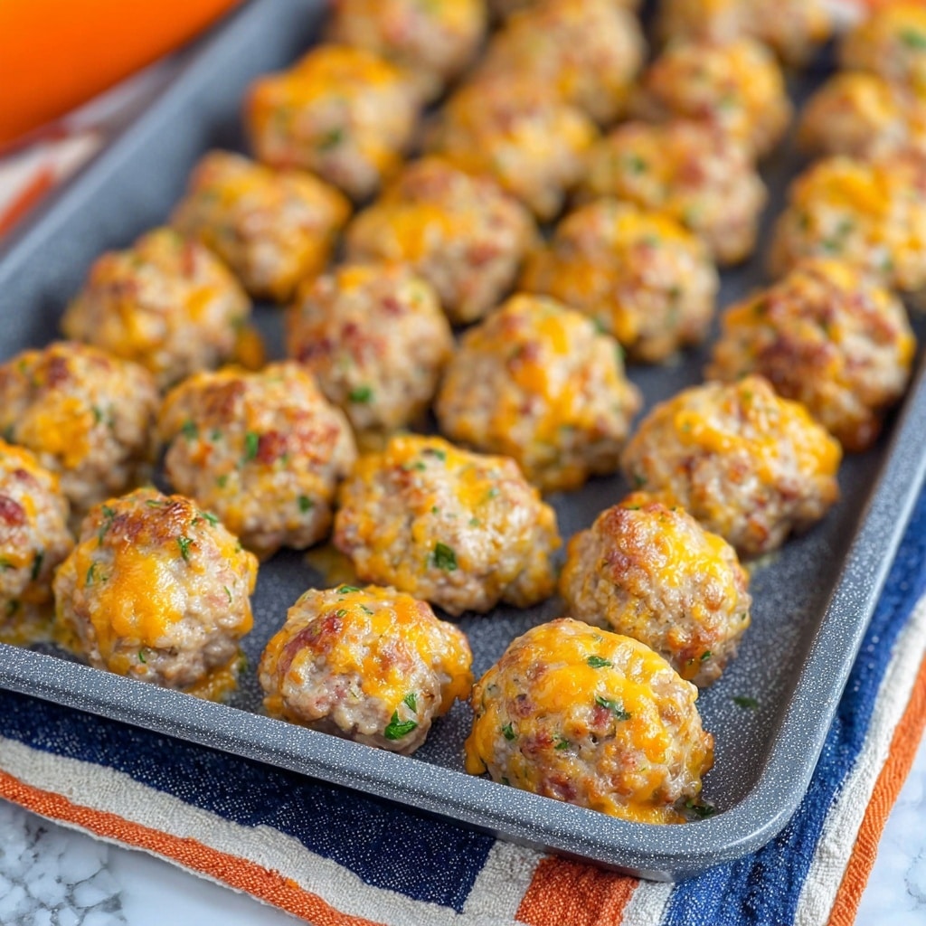 Smoked Sausage Balls Recipe - Recipe Image