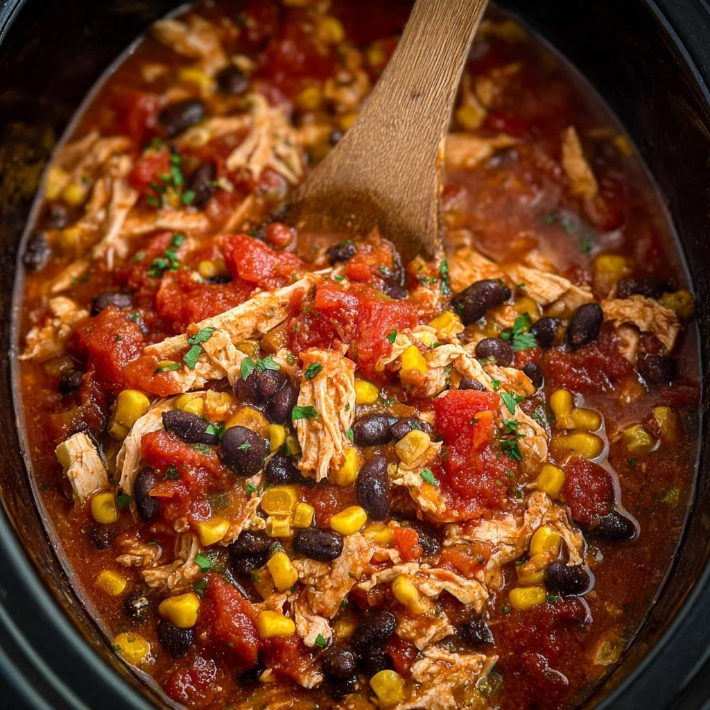Slow Cooker Chicken Chili Recipe - Recipe Image