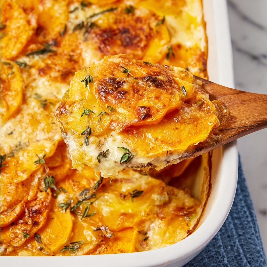 Scalloped Sweet Potatoes Recipe - Recipe Image