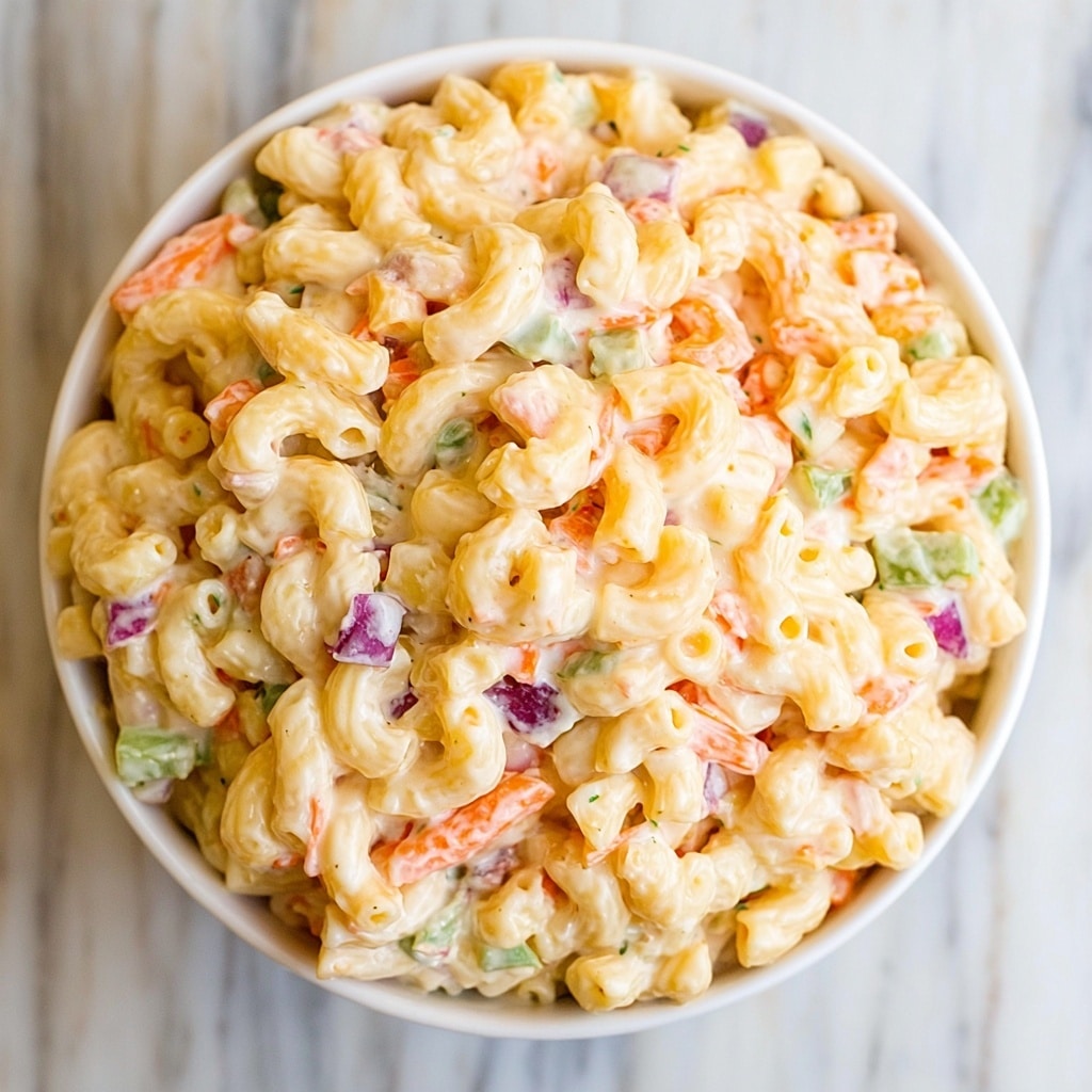 Sweet Macaroni Salad Recipe - Recipe Image