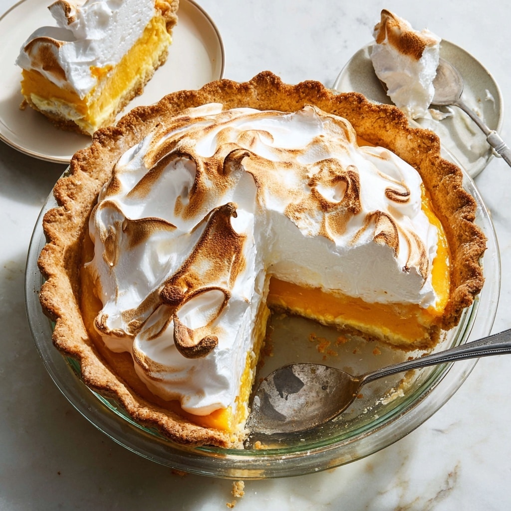 Vegan Sweet Potato Pie with Meringue Topping Recipe - Recipe Image