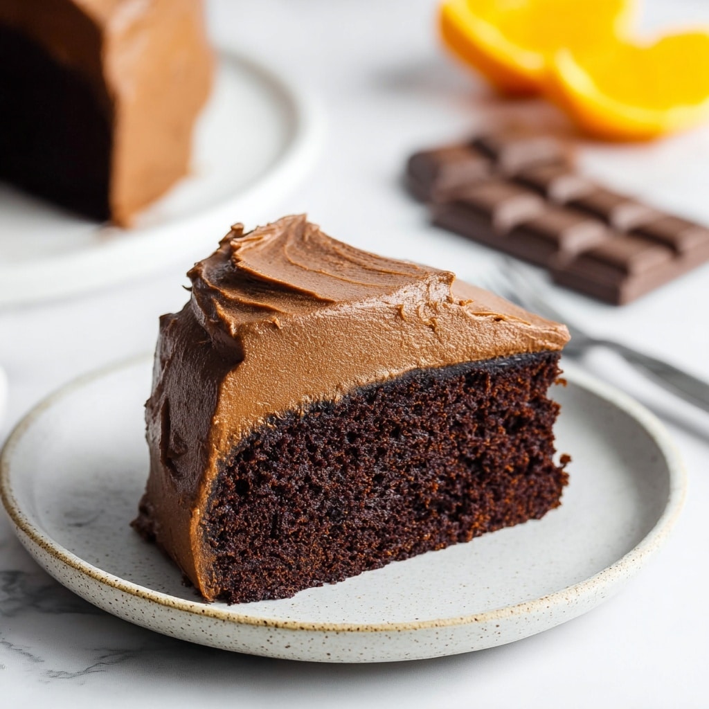 Vegan Chocolate Sweet Potato Cake With Sweet Potato Frosting Recipe - Recipe Image