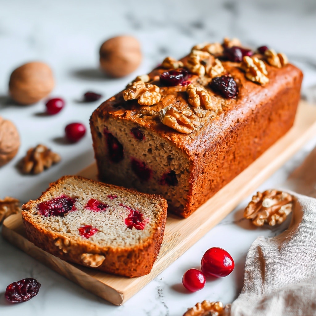 Cranberry Walnut Bread Recipe - Recipe Image