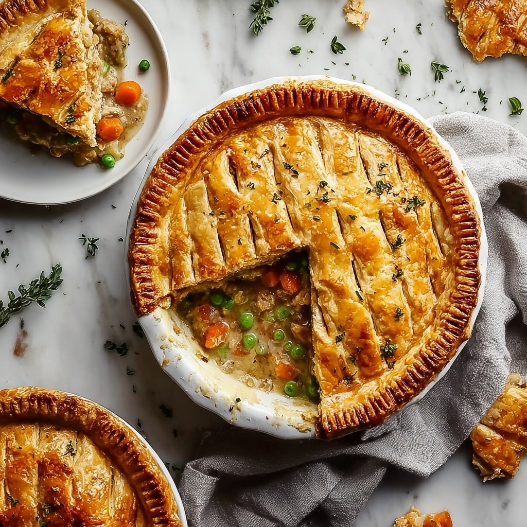 Thanksgiving Leftover Turkey Pot Pie Recipe - Recipe Image