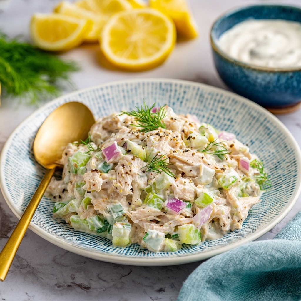 Tzatziki Chicken Salad Recipe - Recipe Image