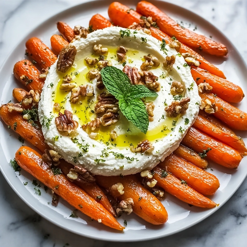 Roasted Carrots with Whipped Ricotta and Hot Honey Recipe - Recipe Image