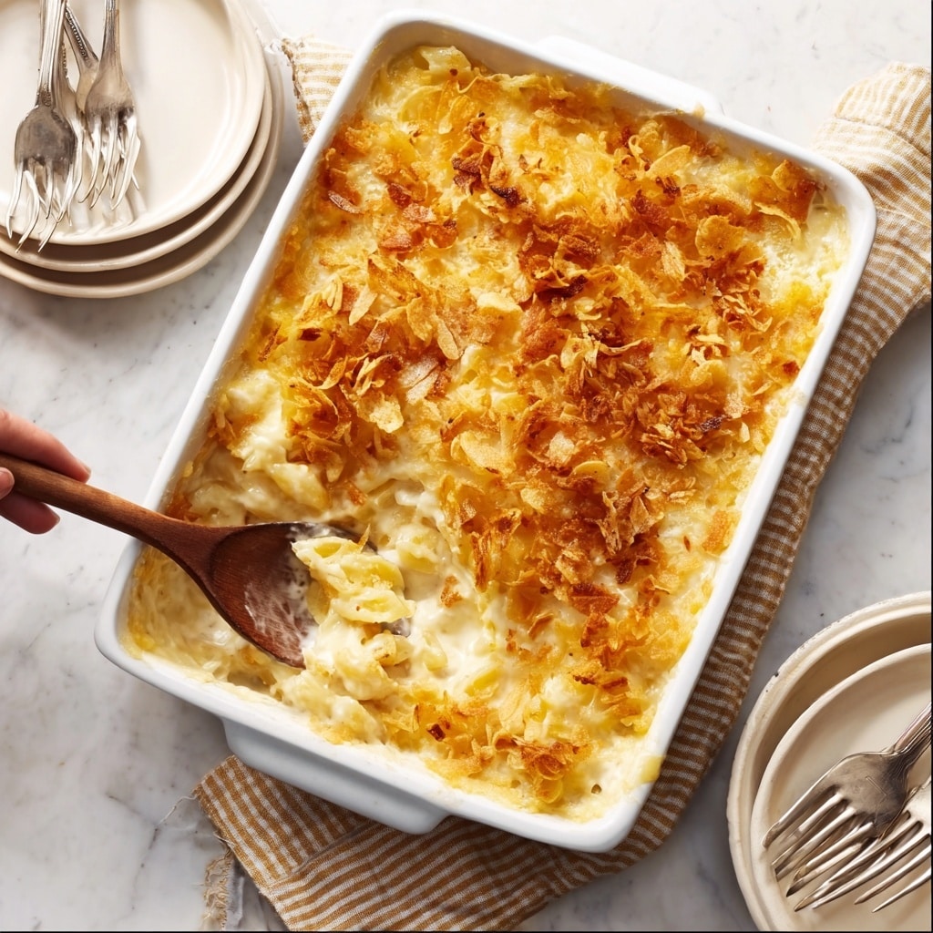 Cheesy Potato Casserole Recipe - Recipe Image