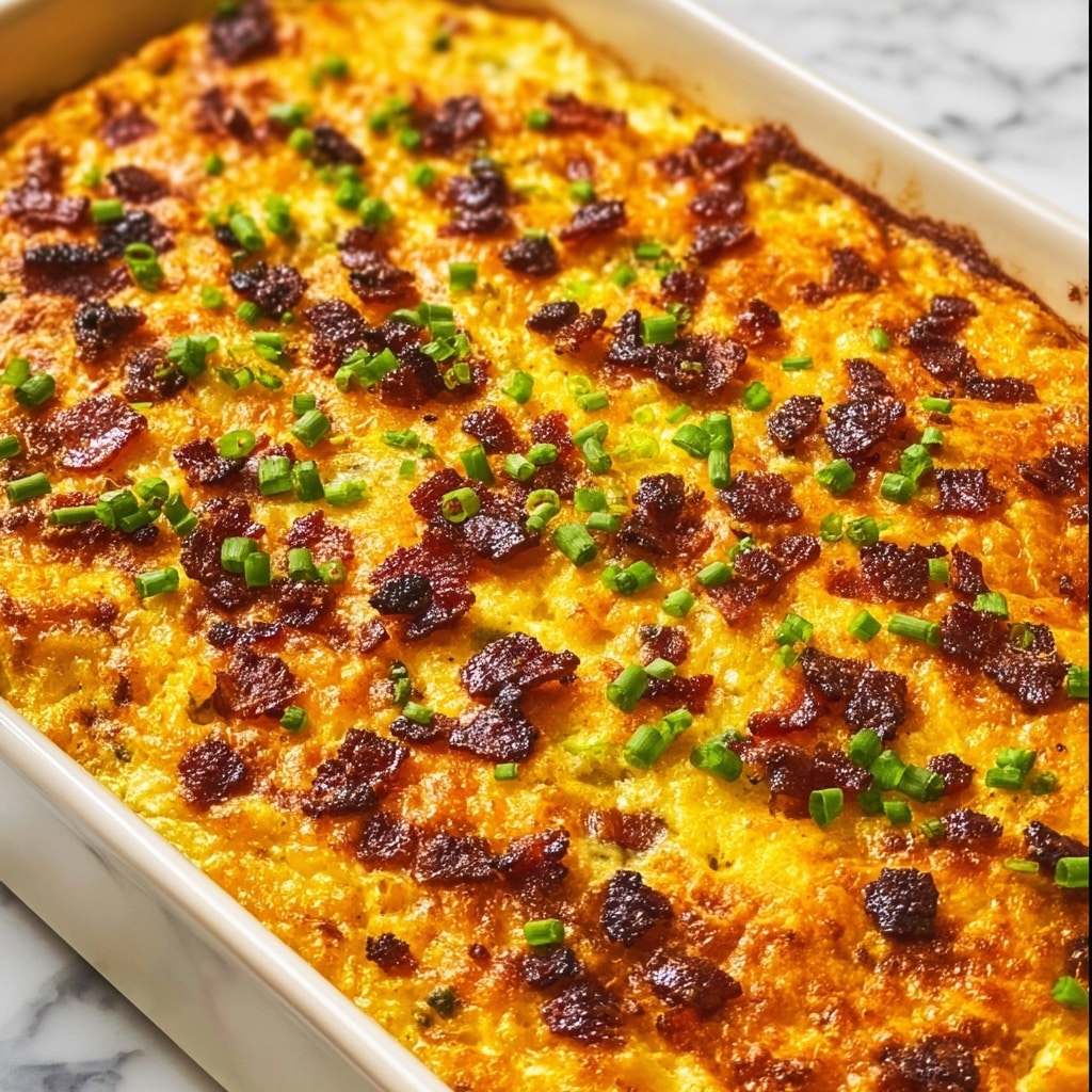 Mashed Potato and Ground Beef Casserole with Bacon and Cheddar Recipe - Recipe Image