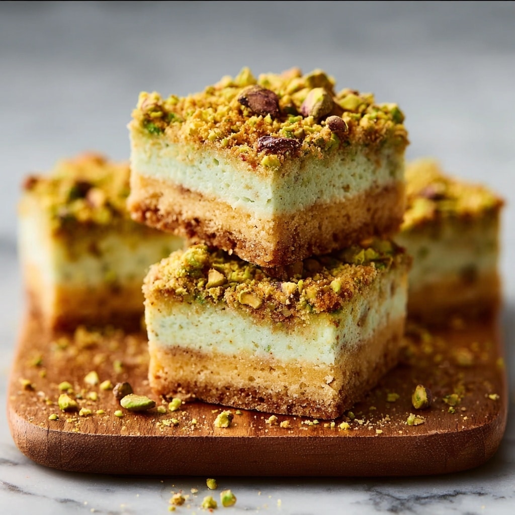 Pistachio Dream Cookie Bars Recipe - Recipe Image
