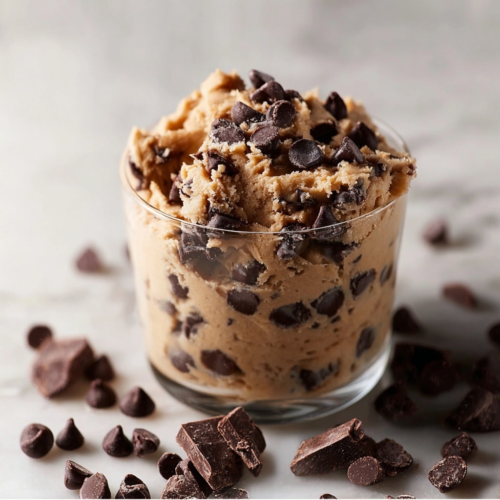 Edible Brownie Batter Cookie Dough Recipe - Recipe Image