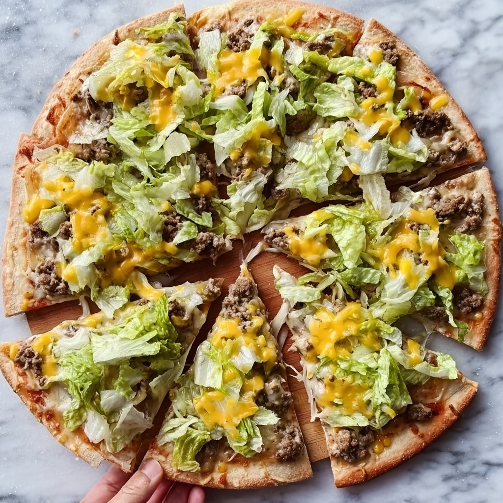 Big Mac Pizza Recipe - Recipe Image