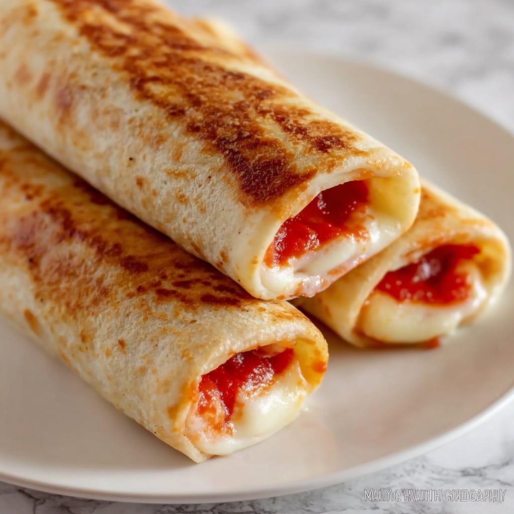 Easy Air Fryer Pizza Roll Ups Recipe - Recipe Image