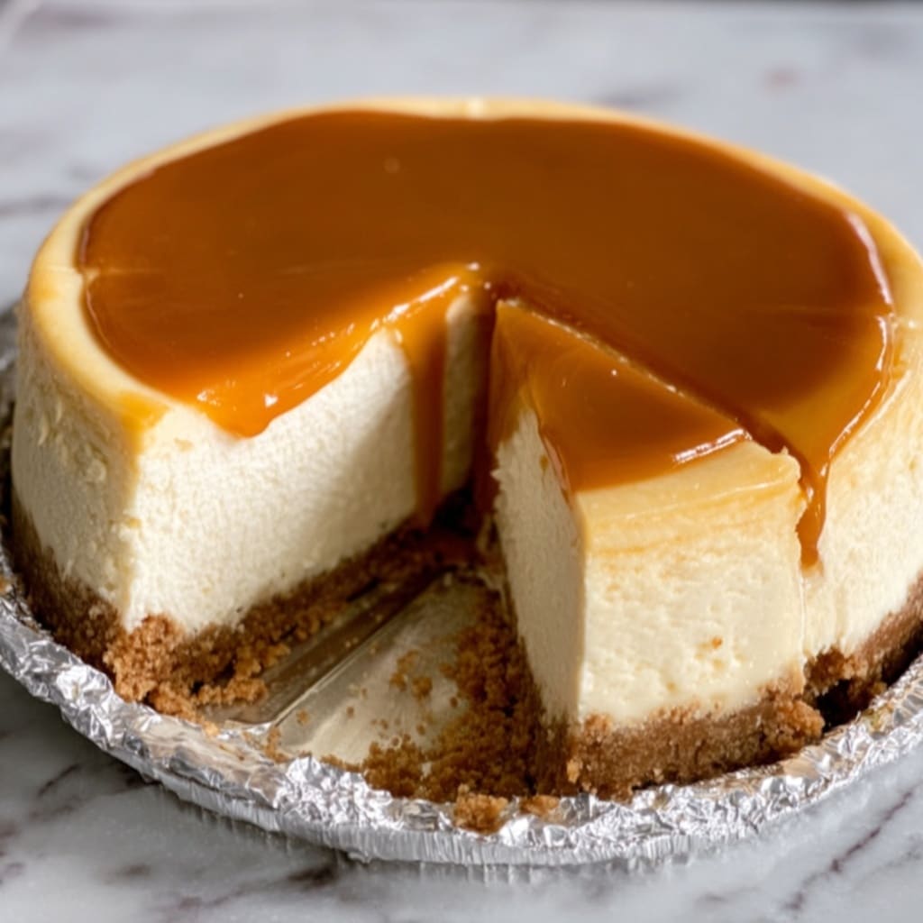 Caramel Cheesecake Recipe - Recipe Image
