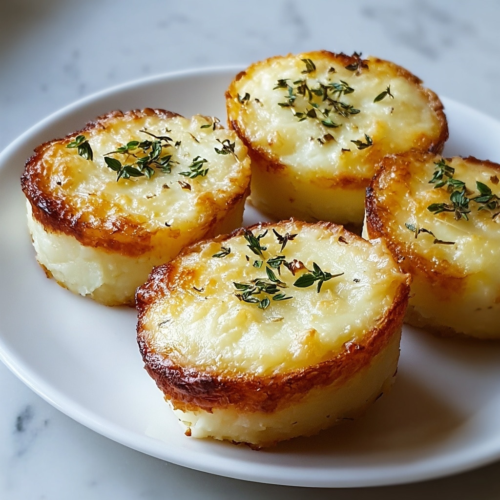Cheesy Mashed Potato Puffs Recipe - Recipe Image