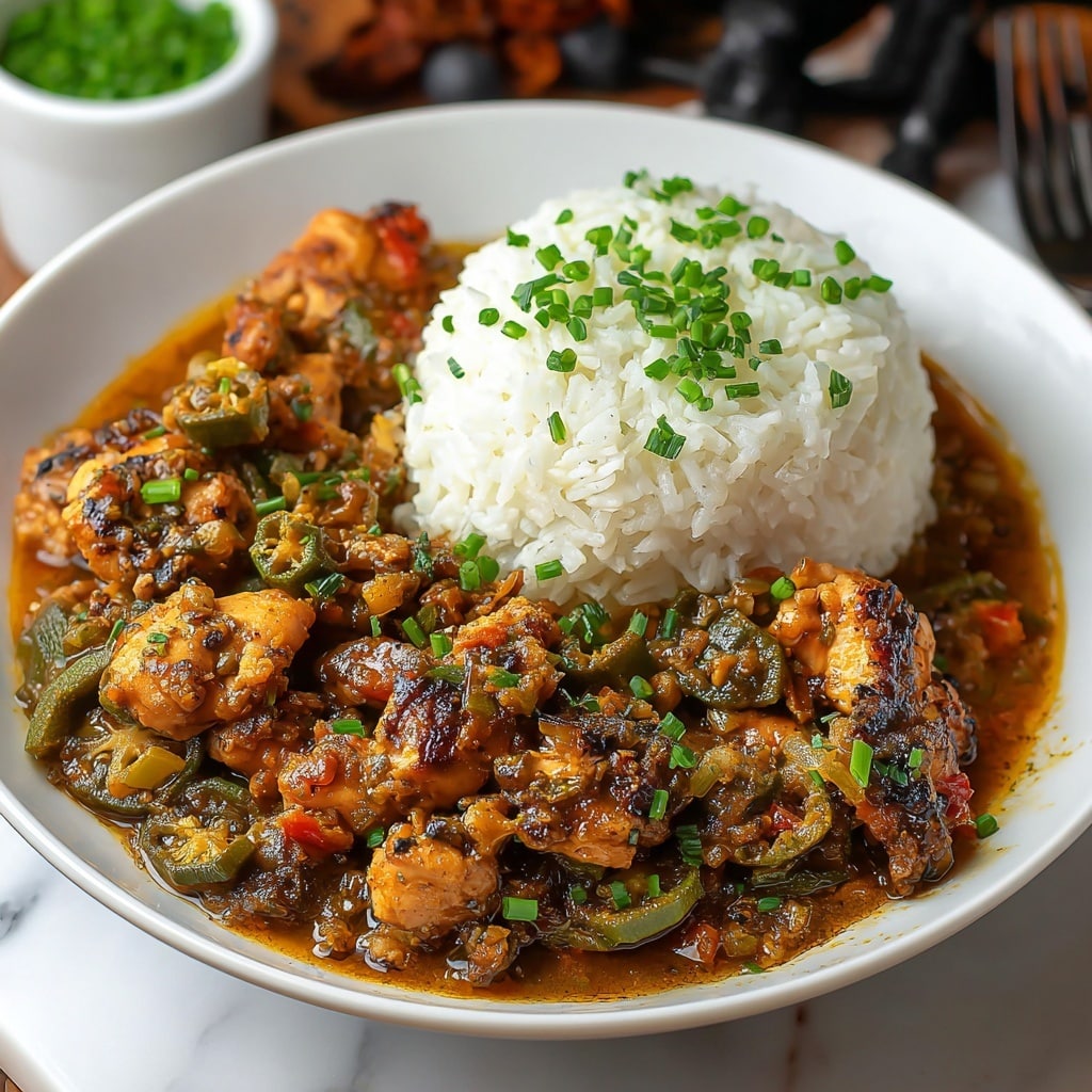 Authentic Chicken Étouffée Recipe - Recipe Image
