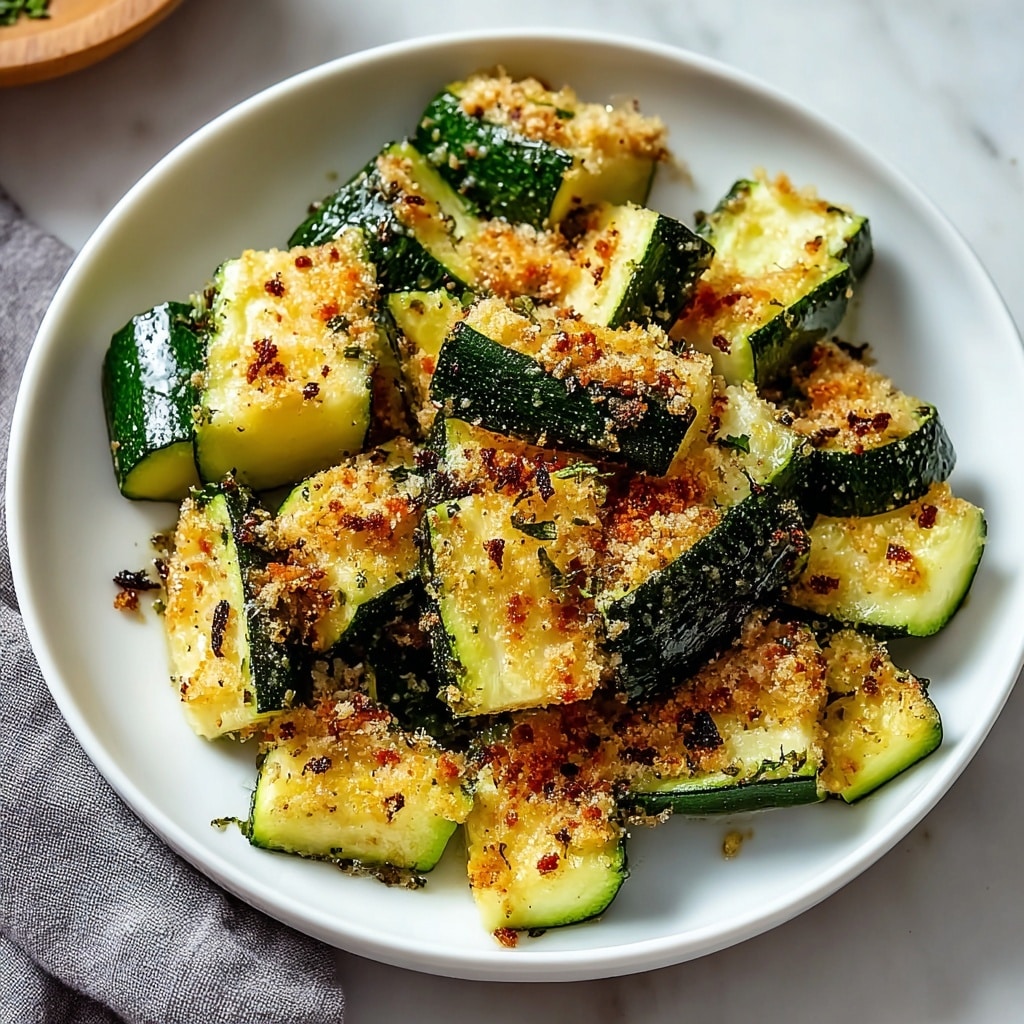 Low-Calorie Air Fryer Zucchini Parmesan Recipe - Recipe Image