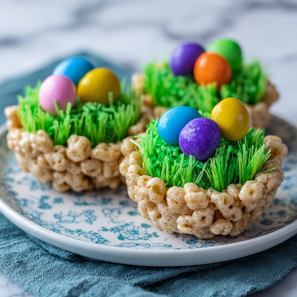 Easter Egg Rice Krispie Treats Recipe - Recipe Image