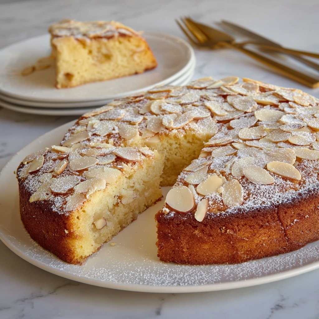 Almond Ricotta Cake Recipe - Recipe Image