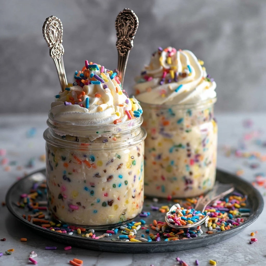 Birthday Cake Overnight Oats Recipe - Recipe Image
