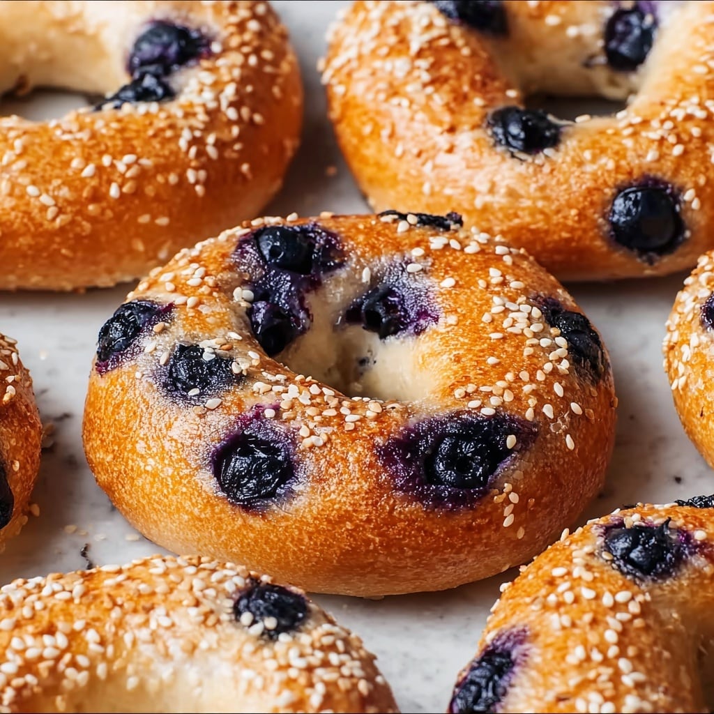 High Protein Blueberry Bagels Recipe - Recipe Image
