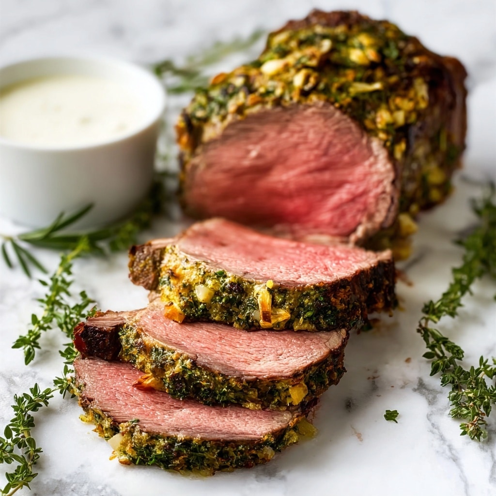 Herb Butter Beef Tenderloin Roast Recipe - Recipe Image