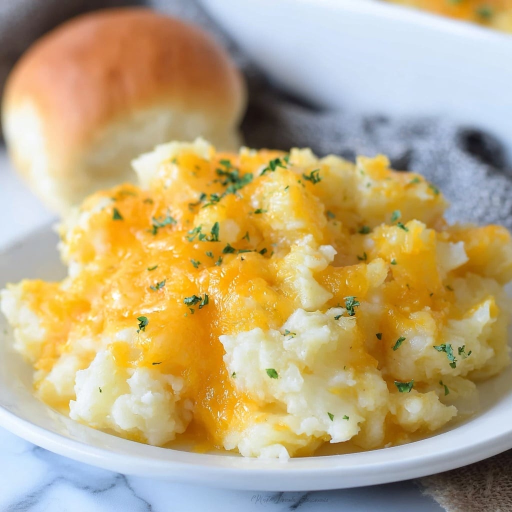 Crockpot Cheesy Potatoes Recipe - Recipe Image