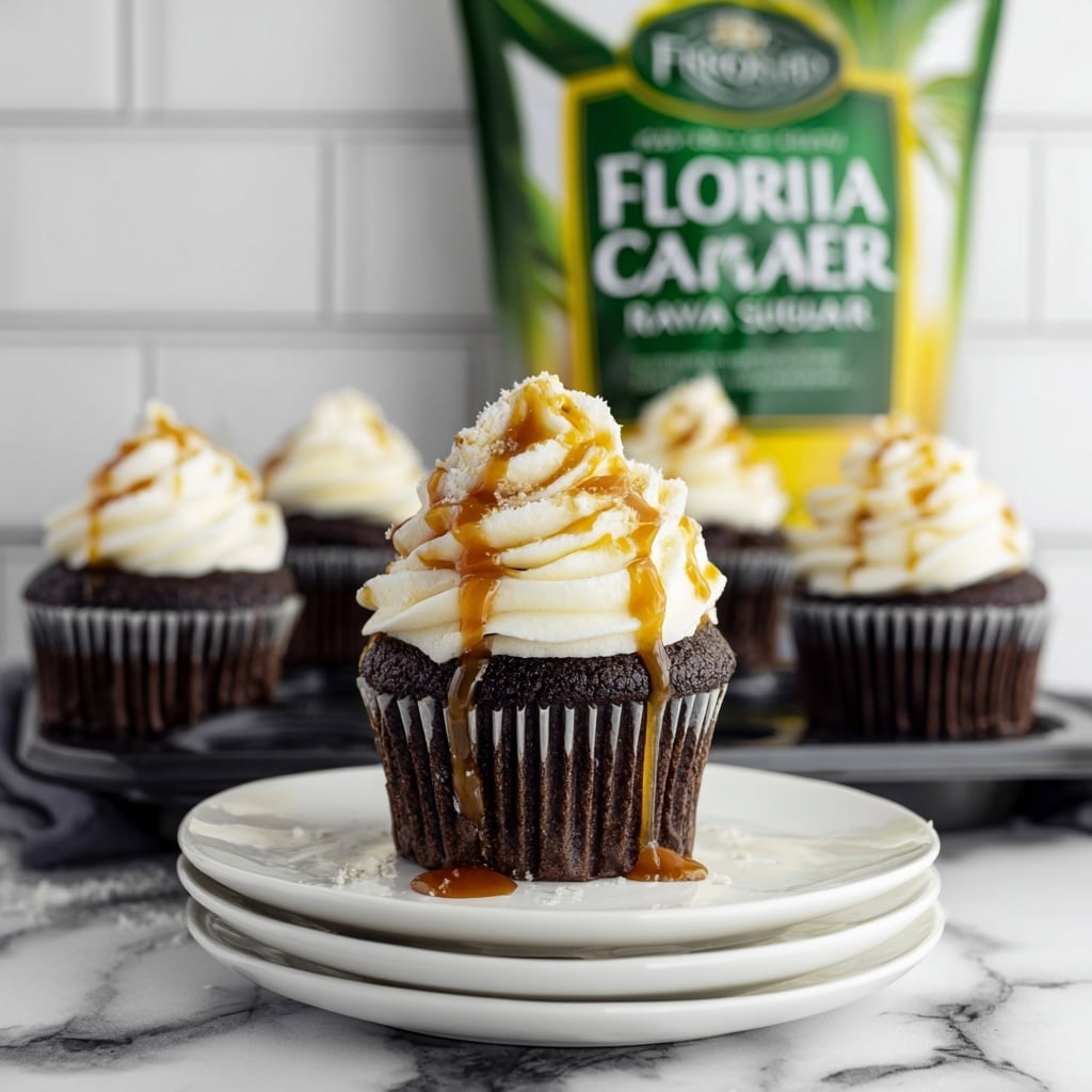 Salted Caramel Chocolate Cupcakes Recipe - Recipe Image