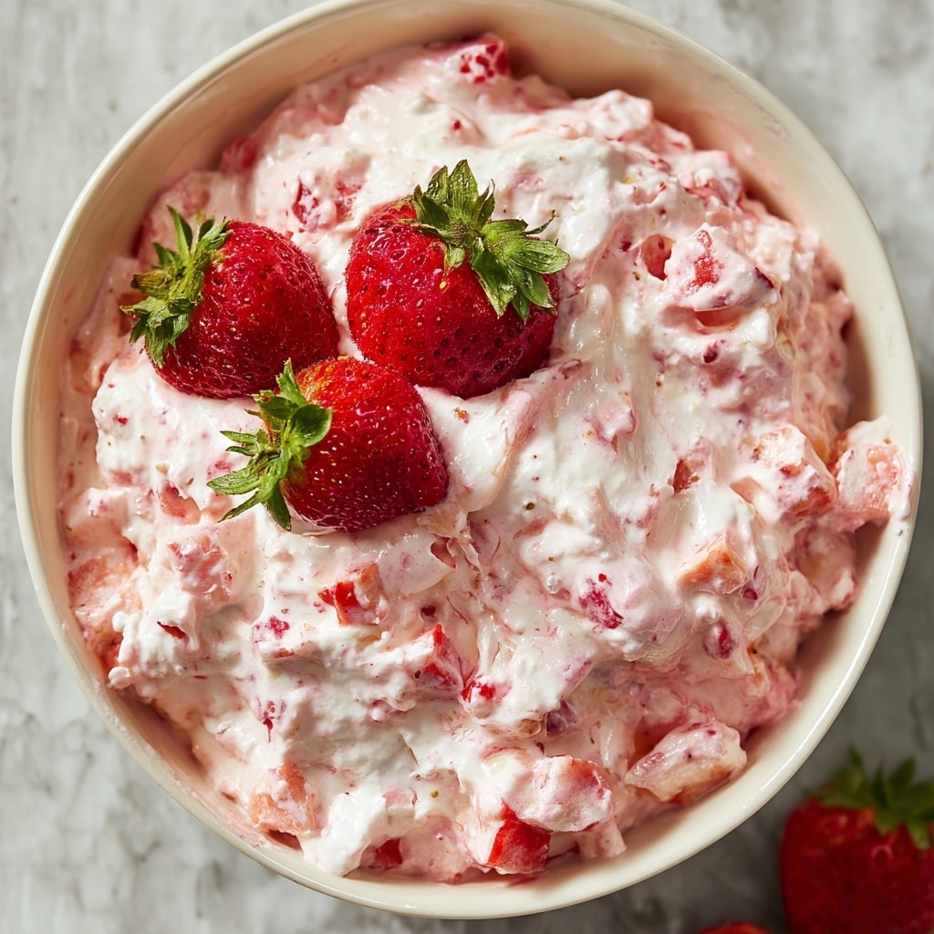 Strawberry Fluff Salad Recipe - Recipe Image