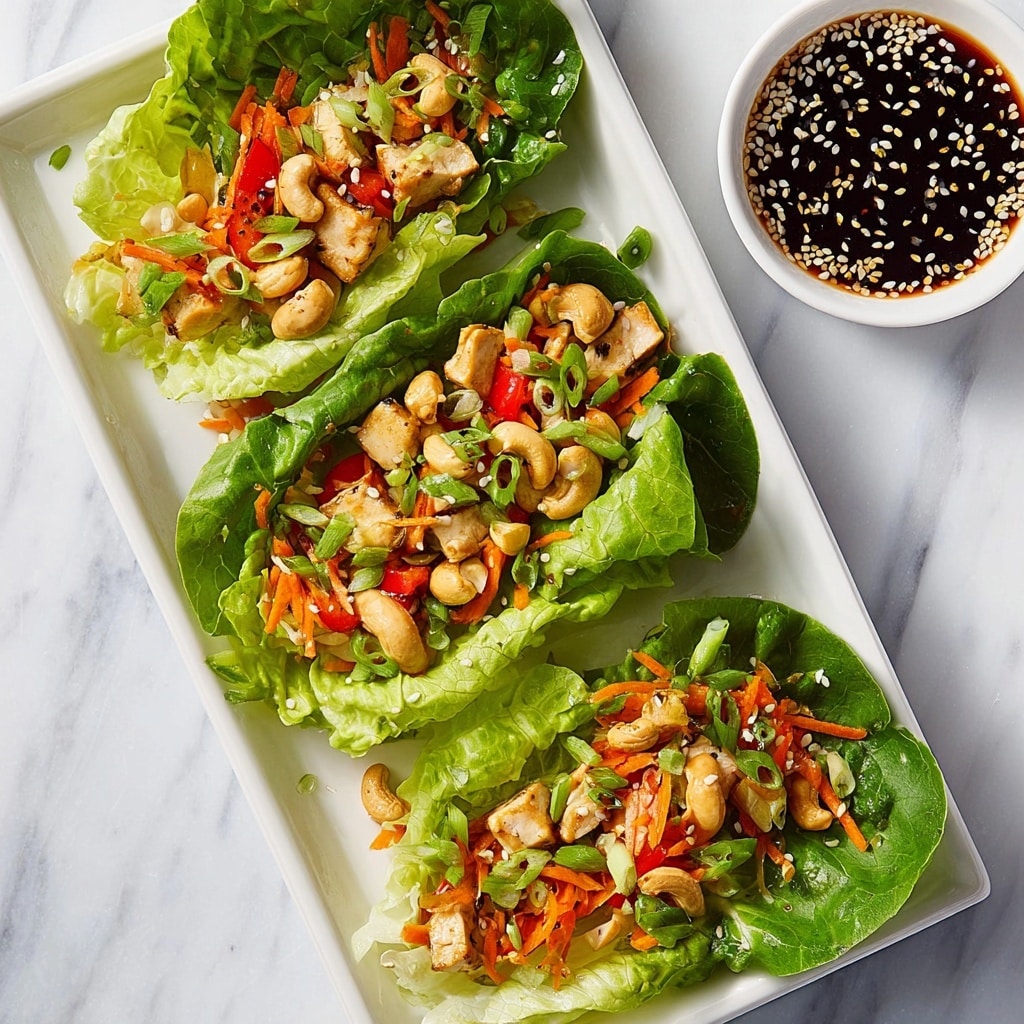 Teriyaki Chicken Lettuce Wraps Recipe - Recipe Image