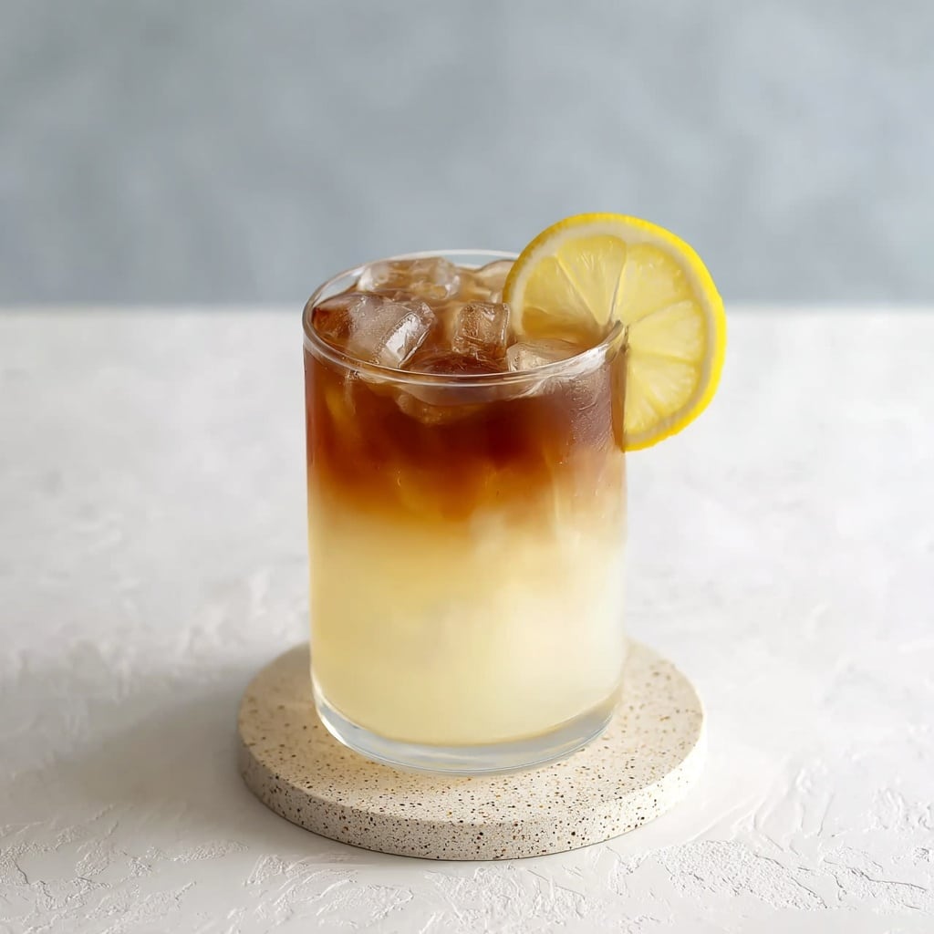 Lemon Vanilla Black Tea Iced Tea Recipe - Recipe Image