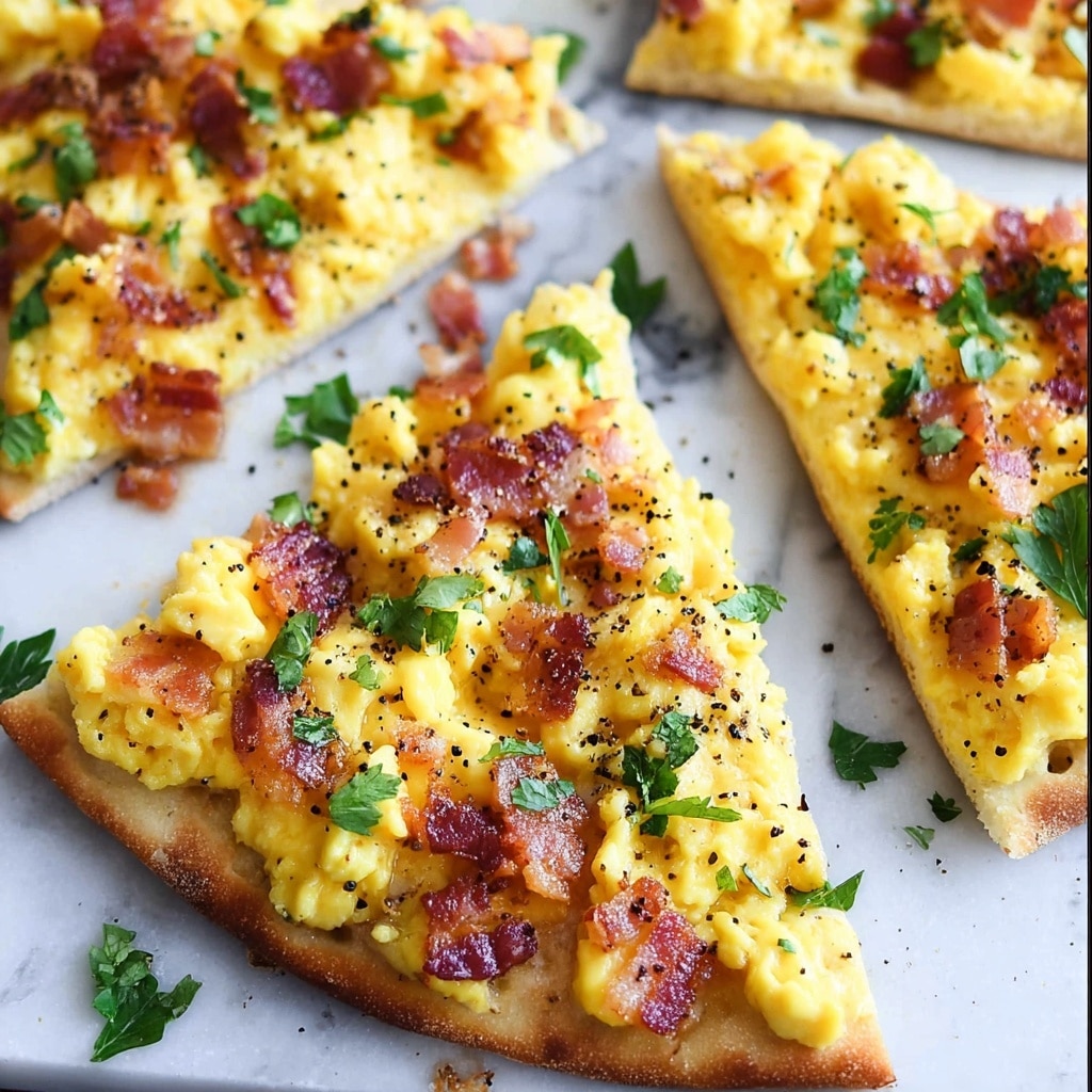 Easy Breakfast Pizza on a Tortilla Recipe - Recipe Image
