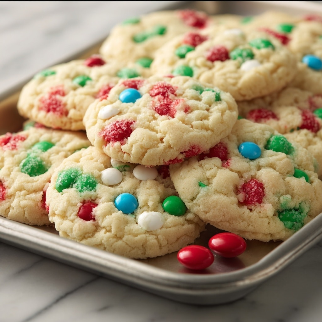 Cake Mix Christmas Cookies Recipe - Recipe Image