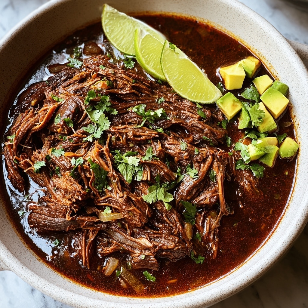 Braised Beef Barbacoa Recipe - Recipe Image