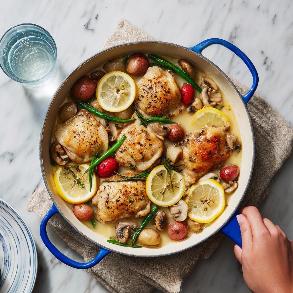 Lemon Chicken Skillet Recipe - Recipe Image