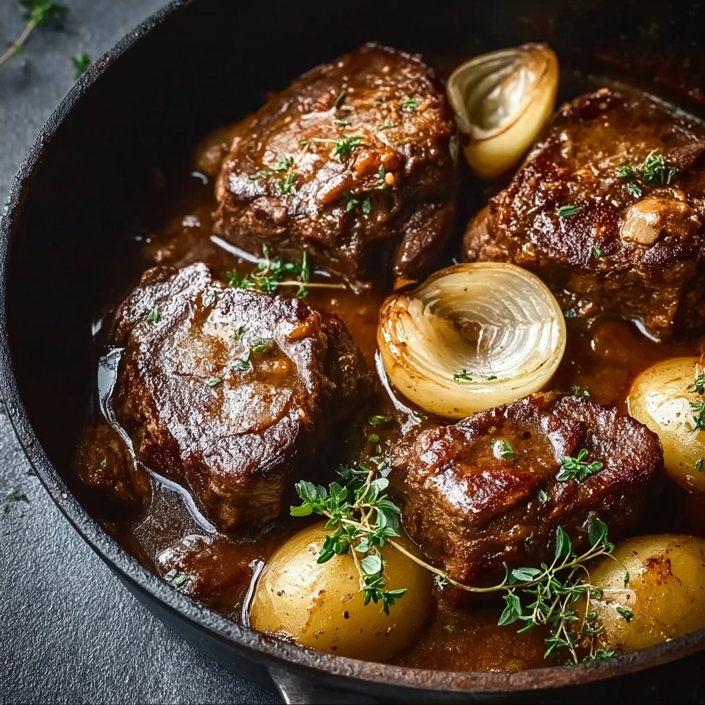Belgian-Style Slow-Cooked Beef Stew Recipe - Recipe Image