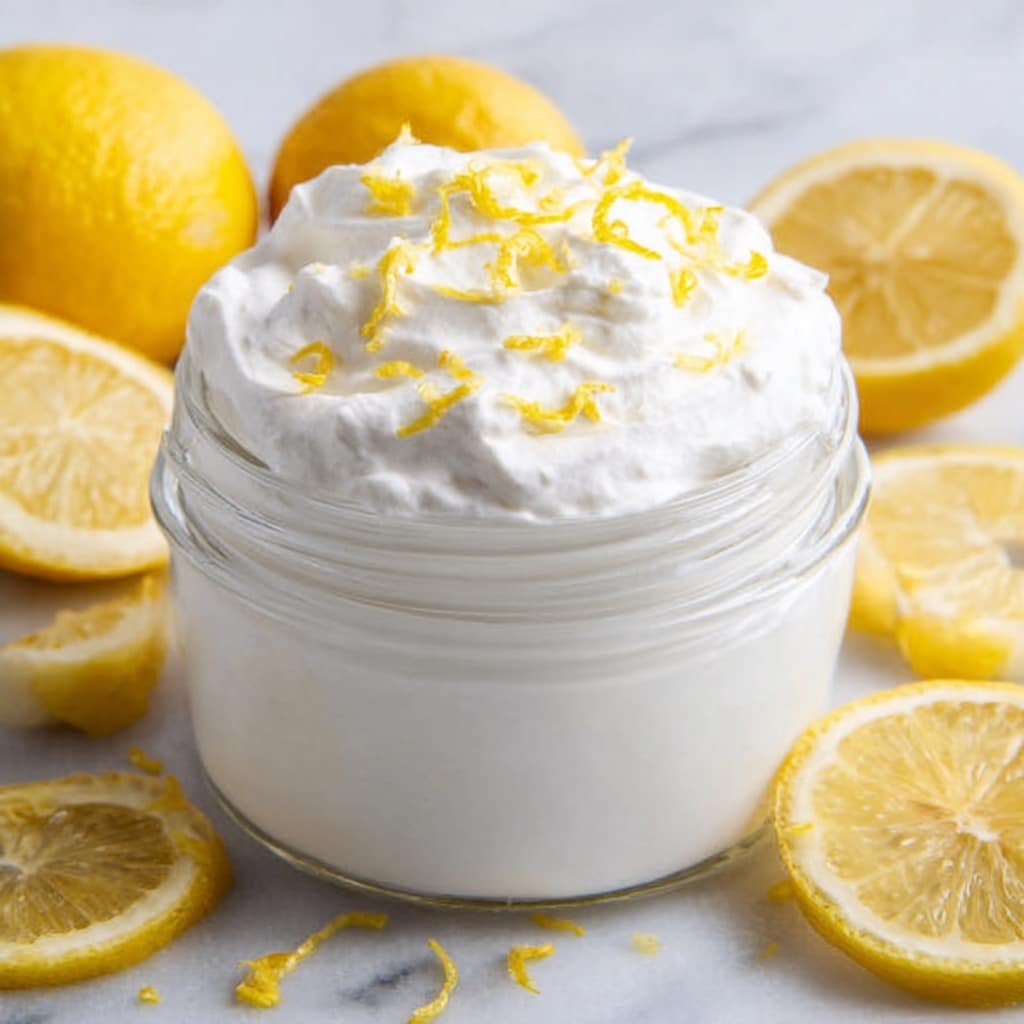 Lemon Zest Whipped Cream Recipe - Recipe Image