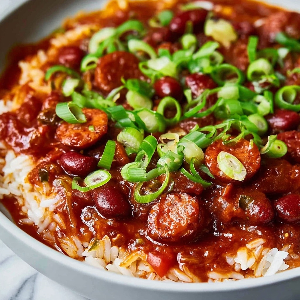 Red Bean Jambalaya Recipe - Recipe Image