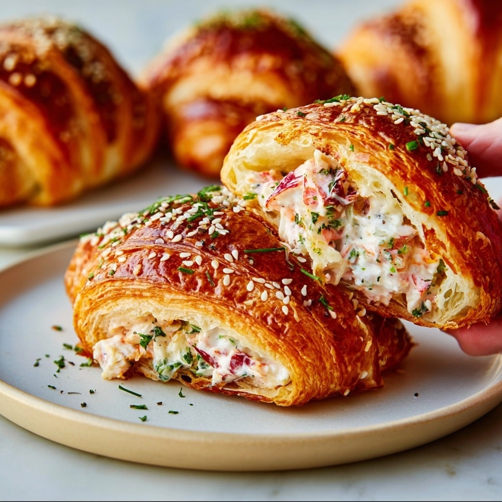 Crab Cheese Filled Crescent Rolls Recipe - Recipe Image