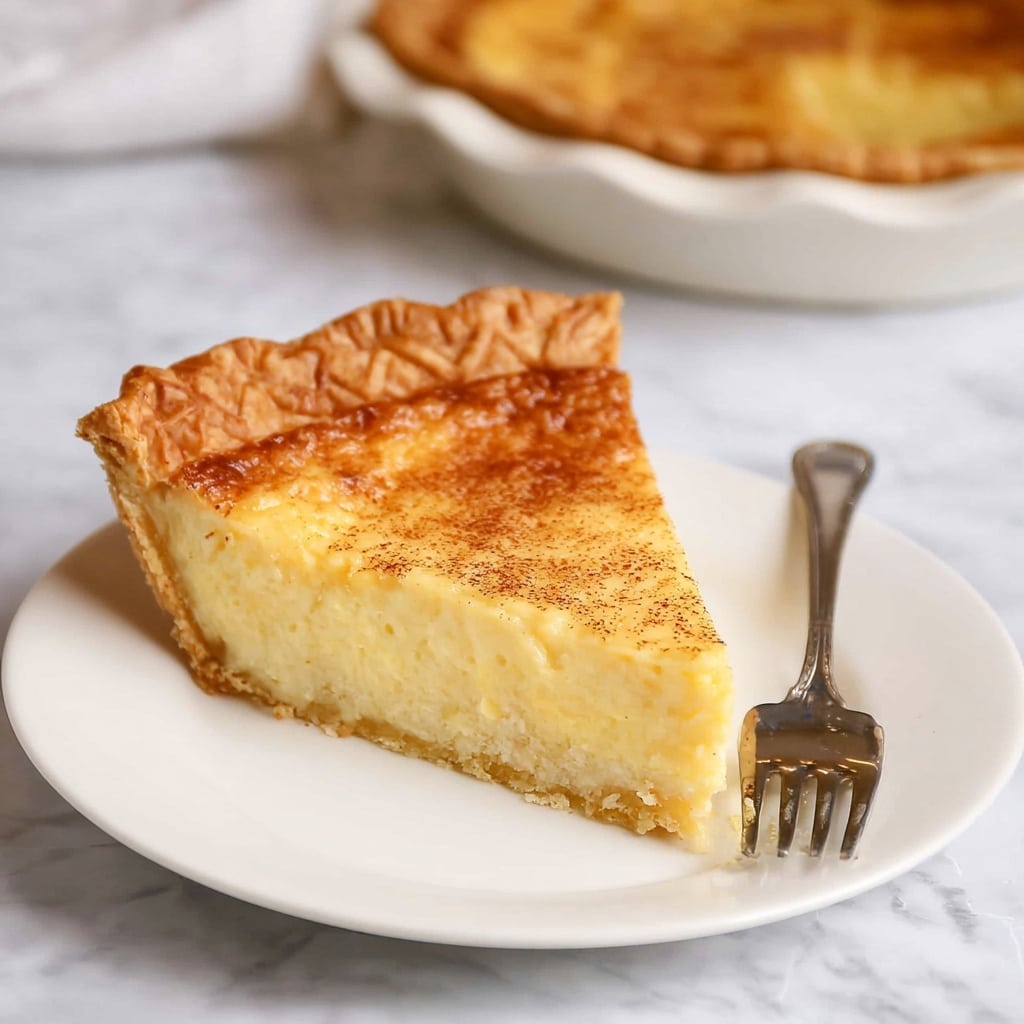 Custard Pie Recipe - Recipe Image