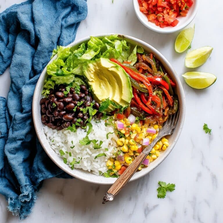 Vegan Burrito Bowls with Black Beans Recipe