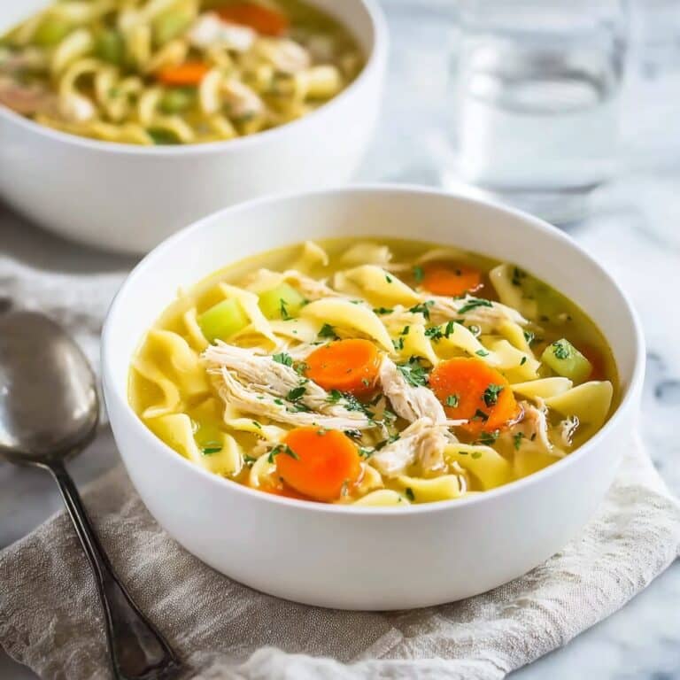 Easy Chicken Noodle Soup Recipe