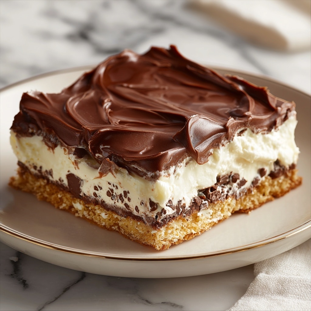 No-Bake Chocolate Eclair Cake Recipe - Recipe Image