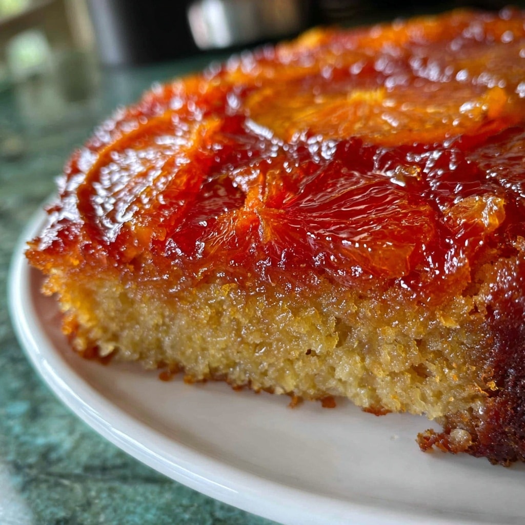 Orange Upside Down Cake Recipe - Recipe Image