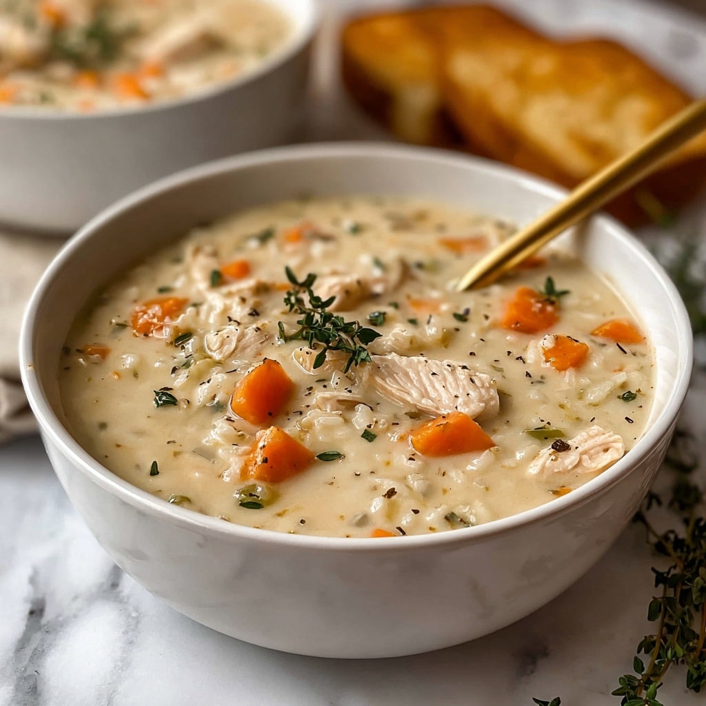 Turkey Wild Rice Soup Recipe - Recipe Image
