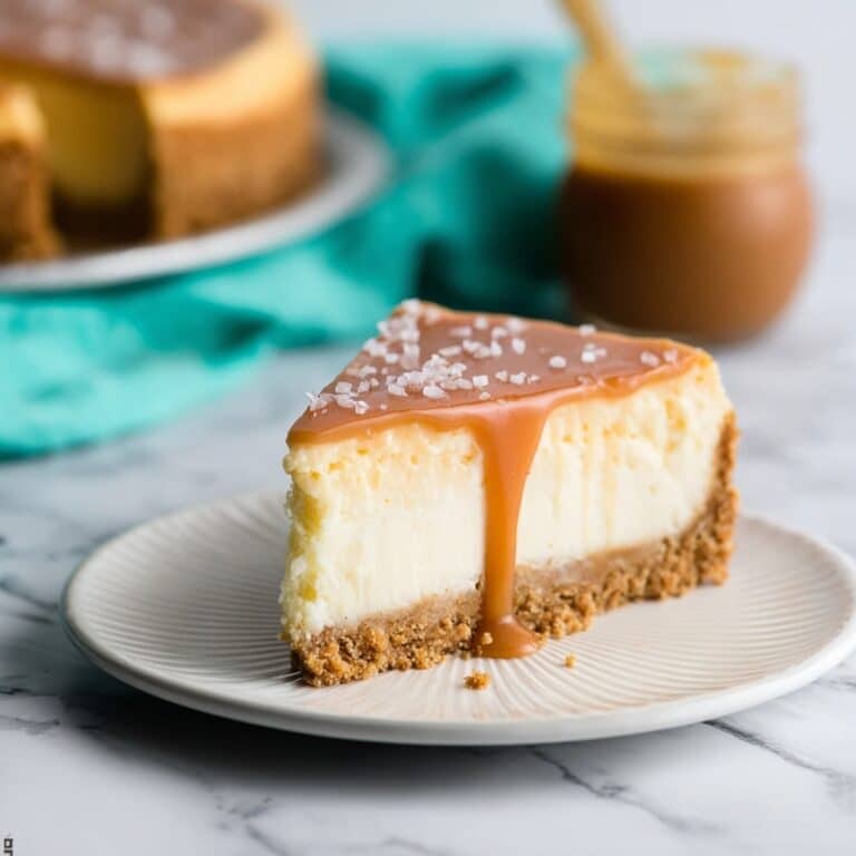 Salted Caramel Cheesecake Recipe