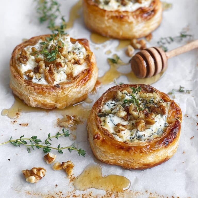Goat Cheese and Walnut Tarts Recipe