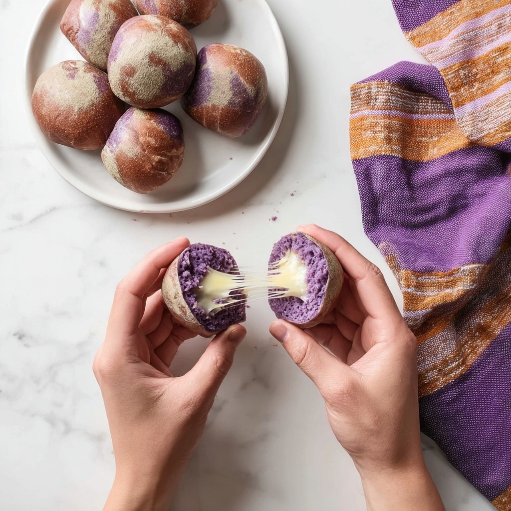Purple Ube Bread Recipe - Recipe Image