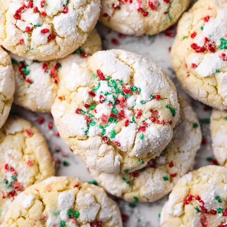 Christmas Ooey Gooey Butter Cookies Recipe